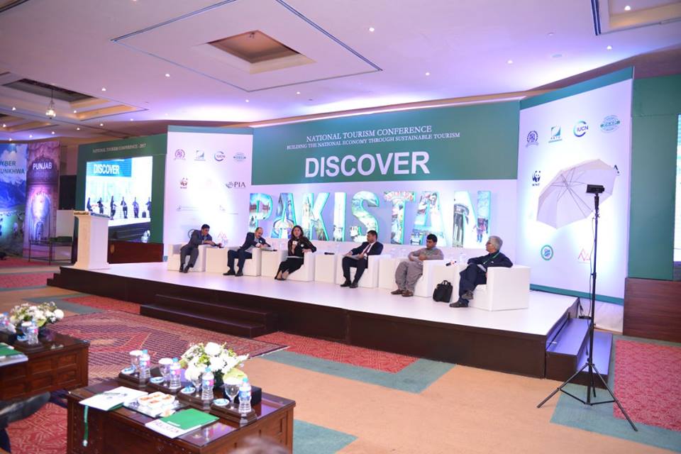 The First even National Tourism Conference held on April 24, 2017 at Islamabad Serena Hotel