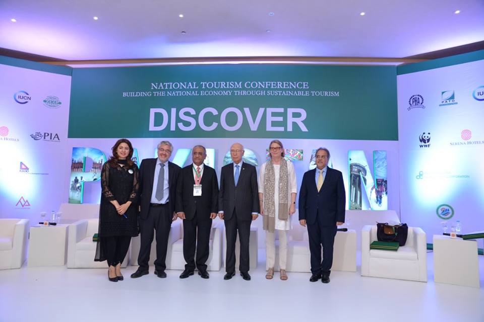 The First even National Tourism Conference held on April 24, 2017 at Islamabad Serena Hotel