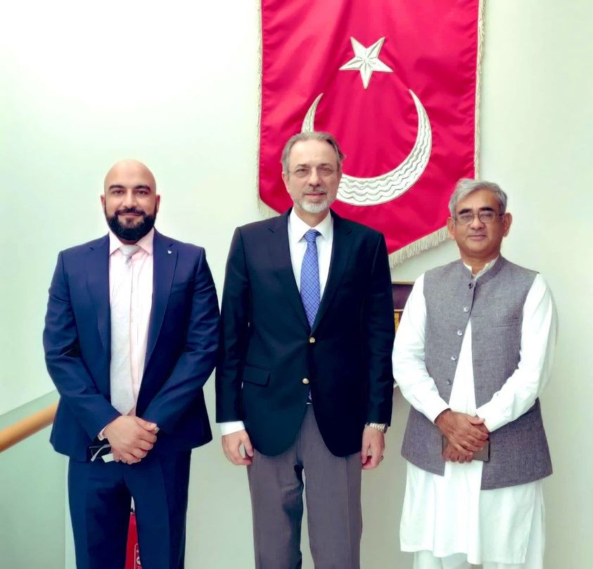 PHA Senior Vice Chairman meets Turkish Ambassador in Pakistan